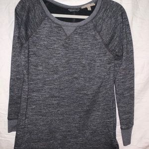 A  gray/black dress by banana republic